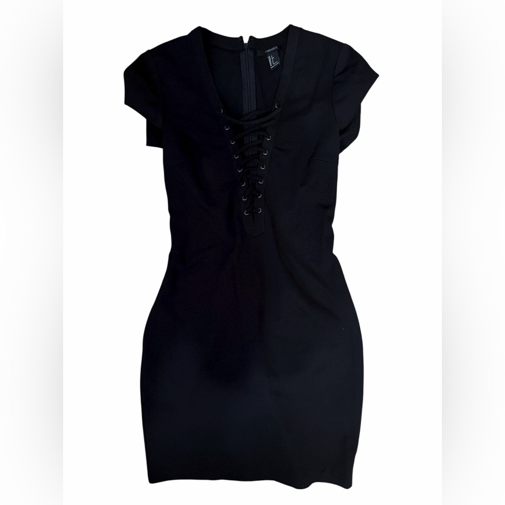Black Bodycon T-shirt Dress